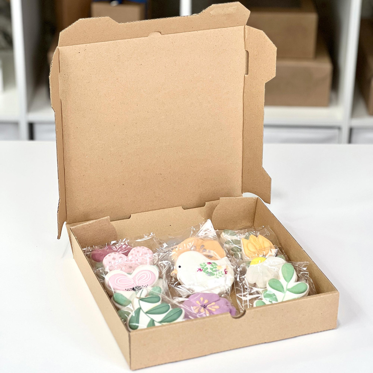 10 x 10 x 2in. - Kraft