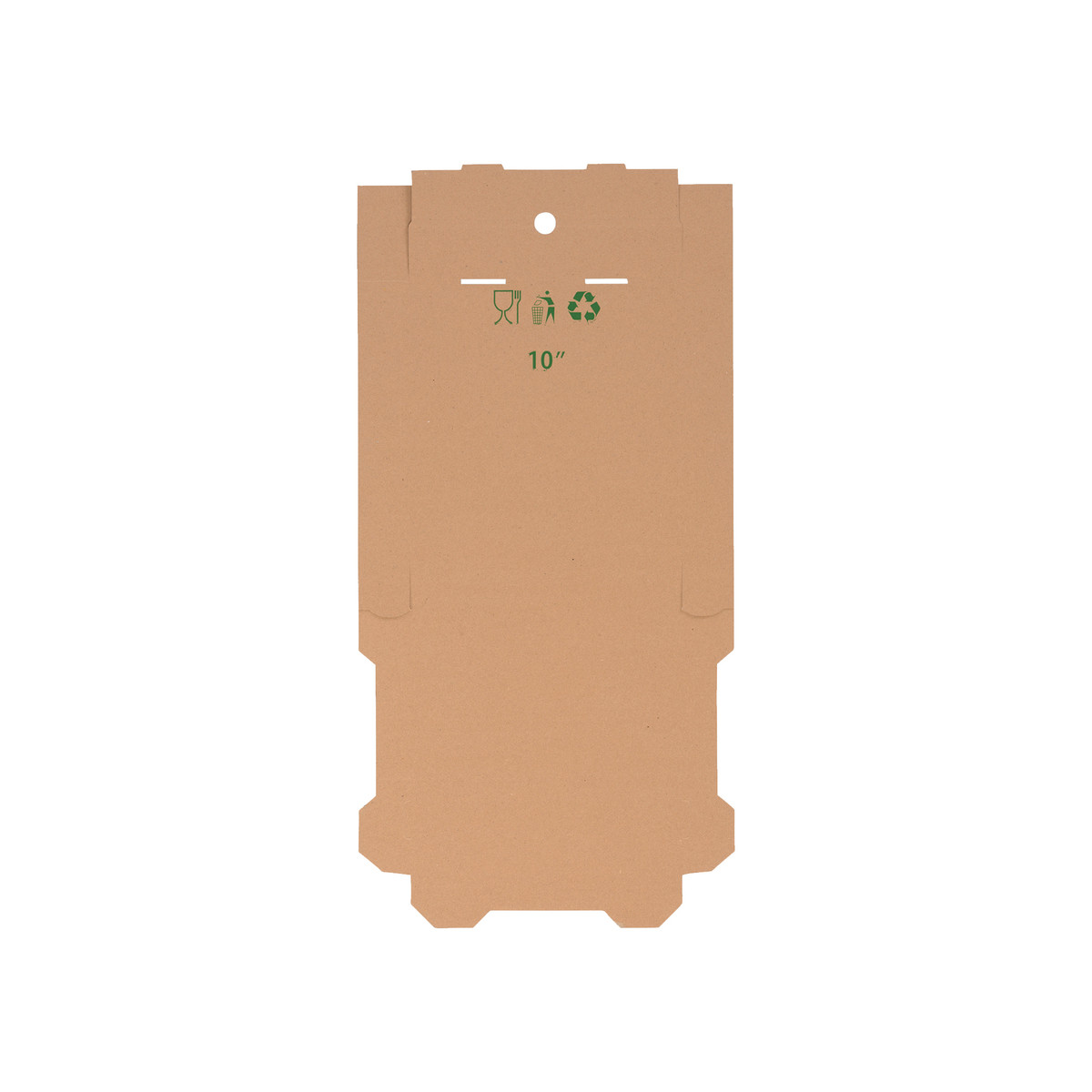 10 x 10 x 2in. - Kraft