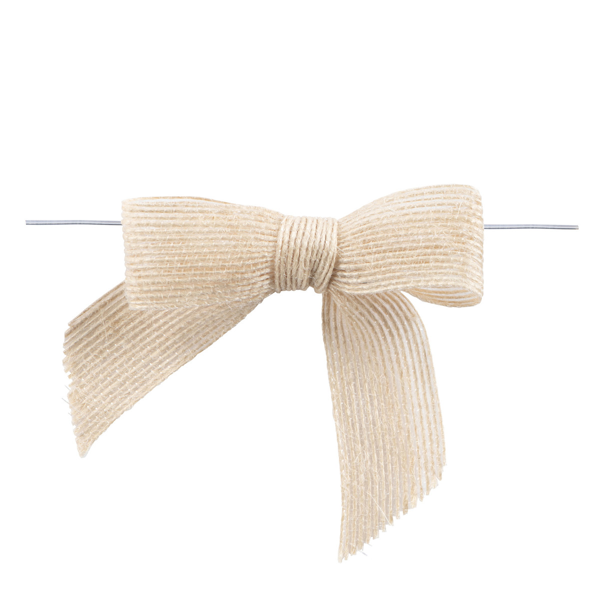 White - 3in. Bow