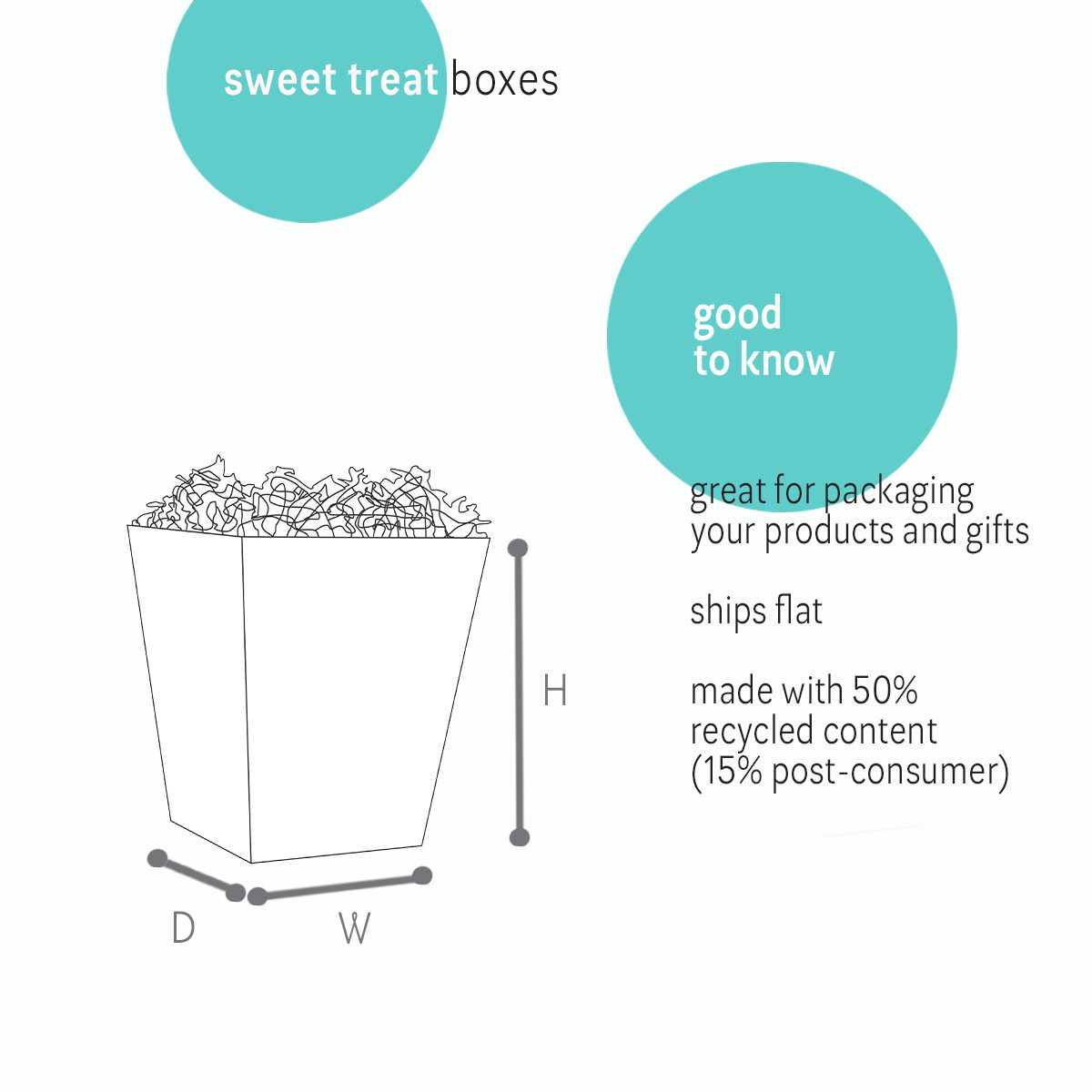 Image of Stripe Sweet Treat Boxes