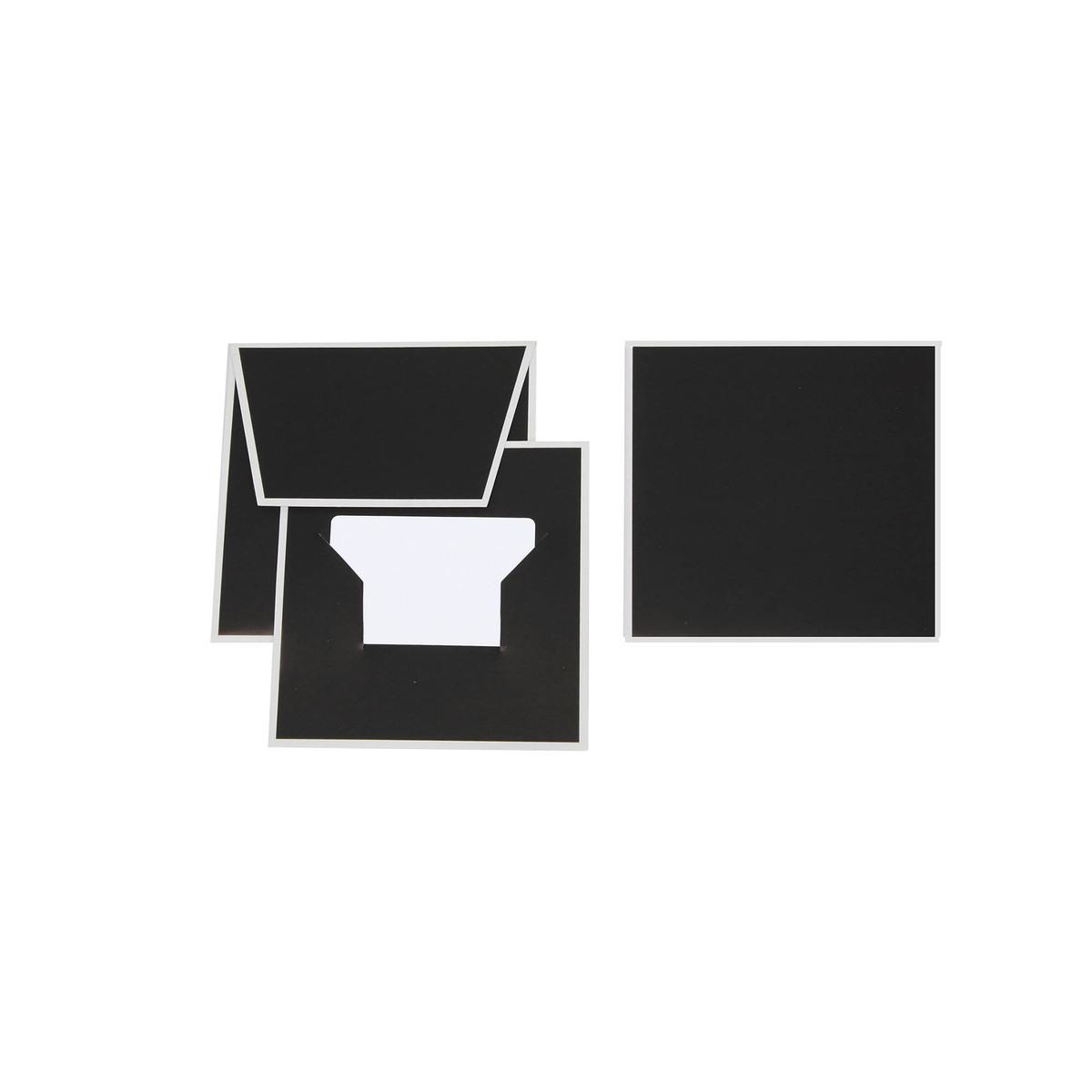 Image of Black Gift Card Envelope