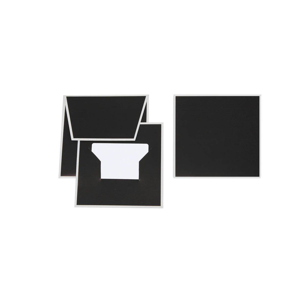 Image of Black Gift Card Envelope