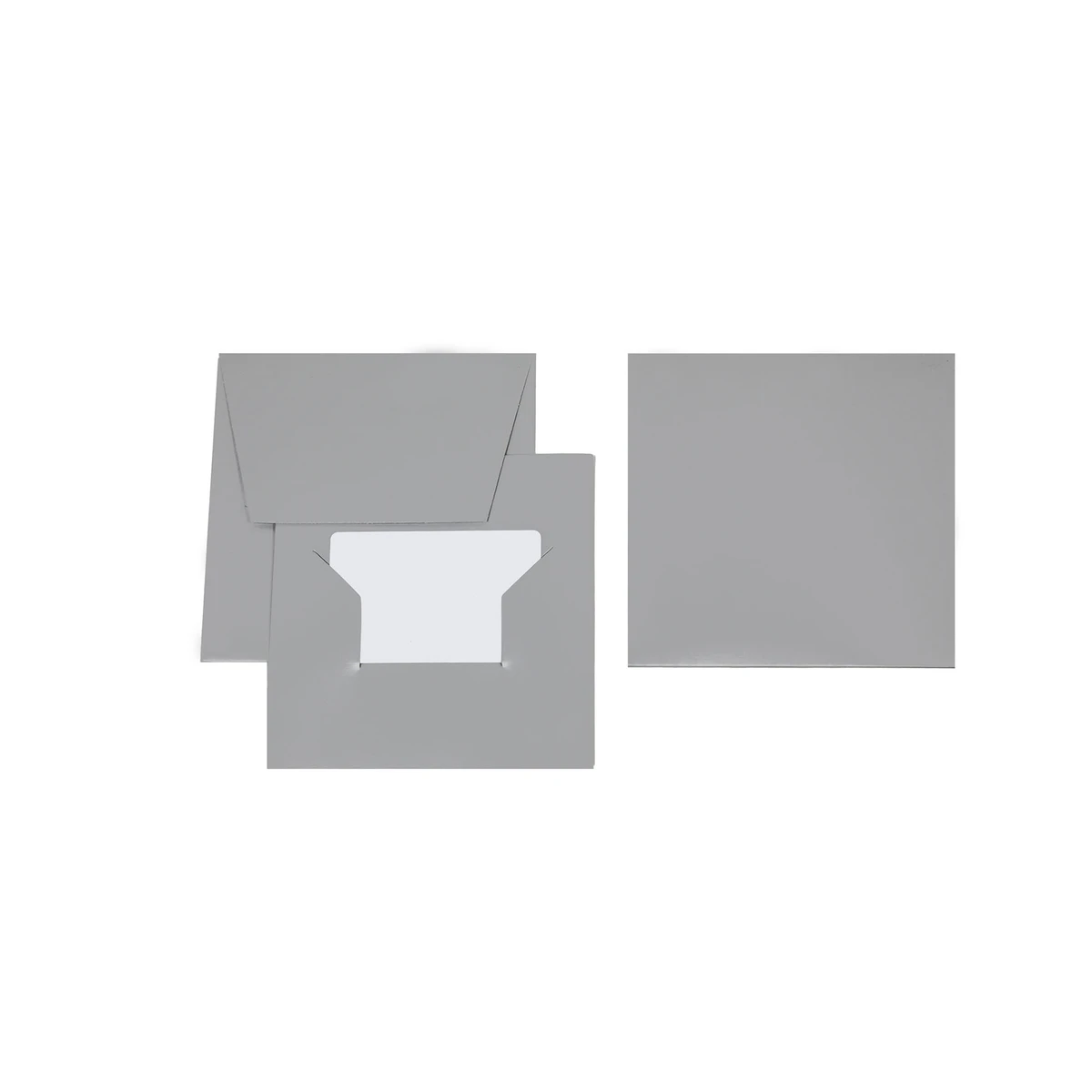 Image of Silver Gift Card Envelope