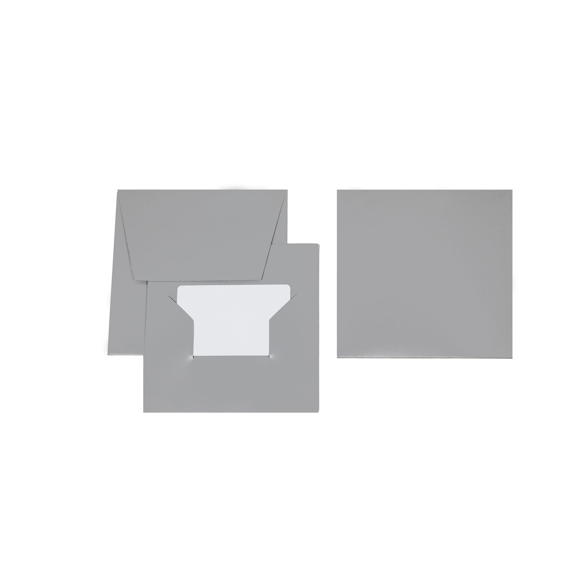 Image of Silver Gift Card Envelope