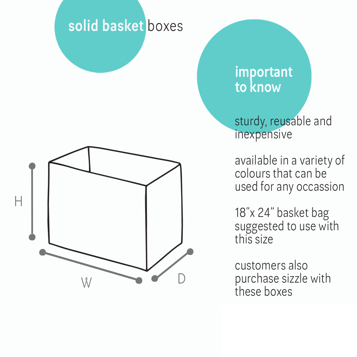 Image of Kraft Basket Boxes