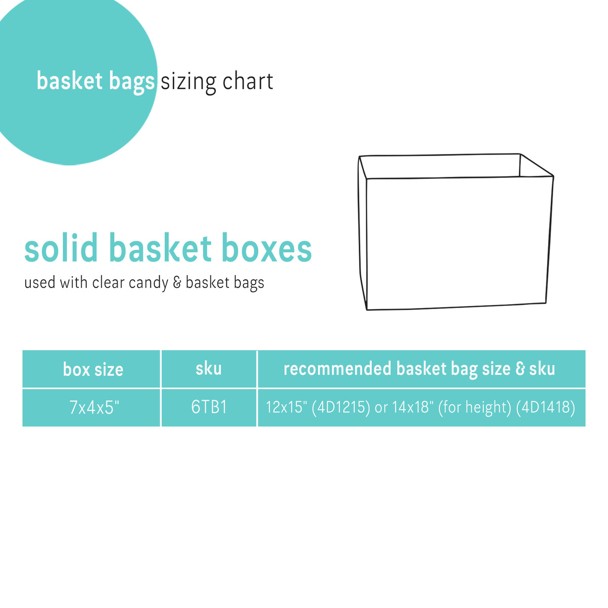 Image of White Basket Boxes