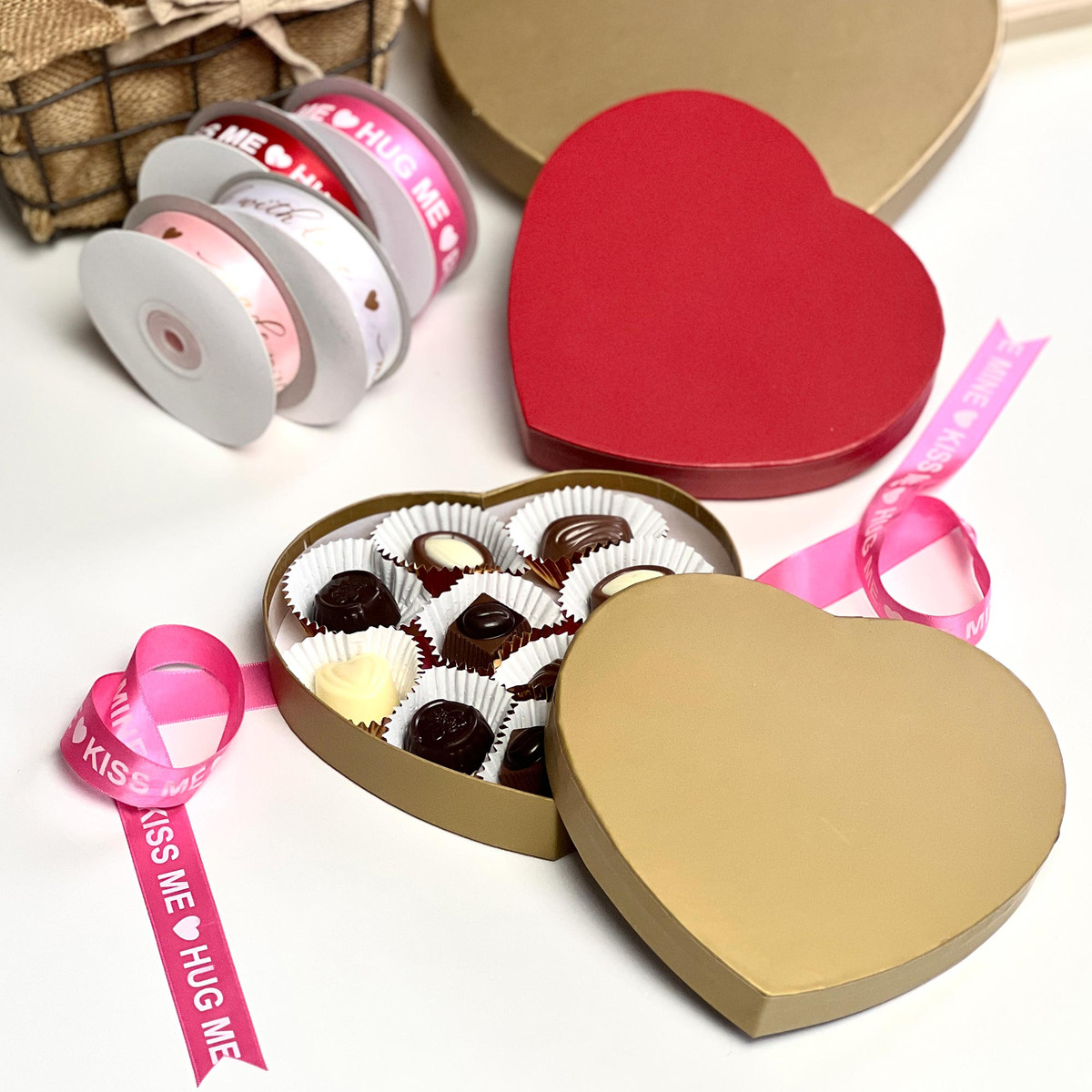 Image of Red Heart Boxes