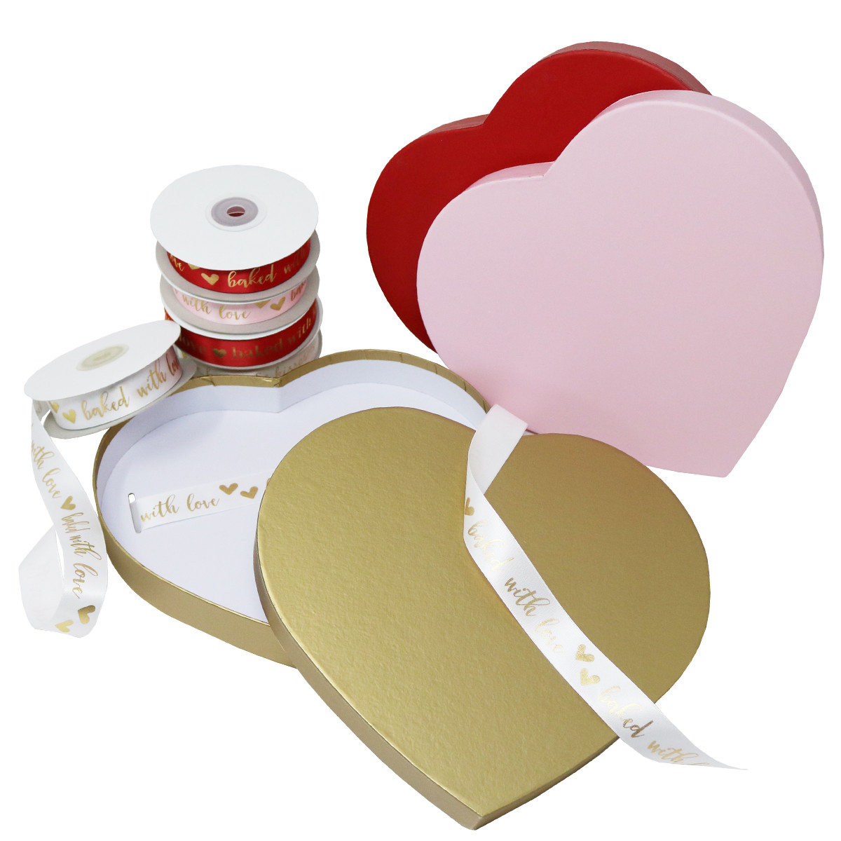 Image of Red Heart Boxes