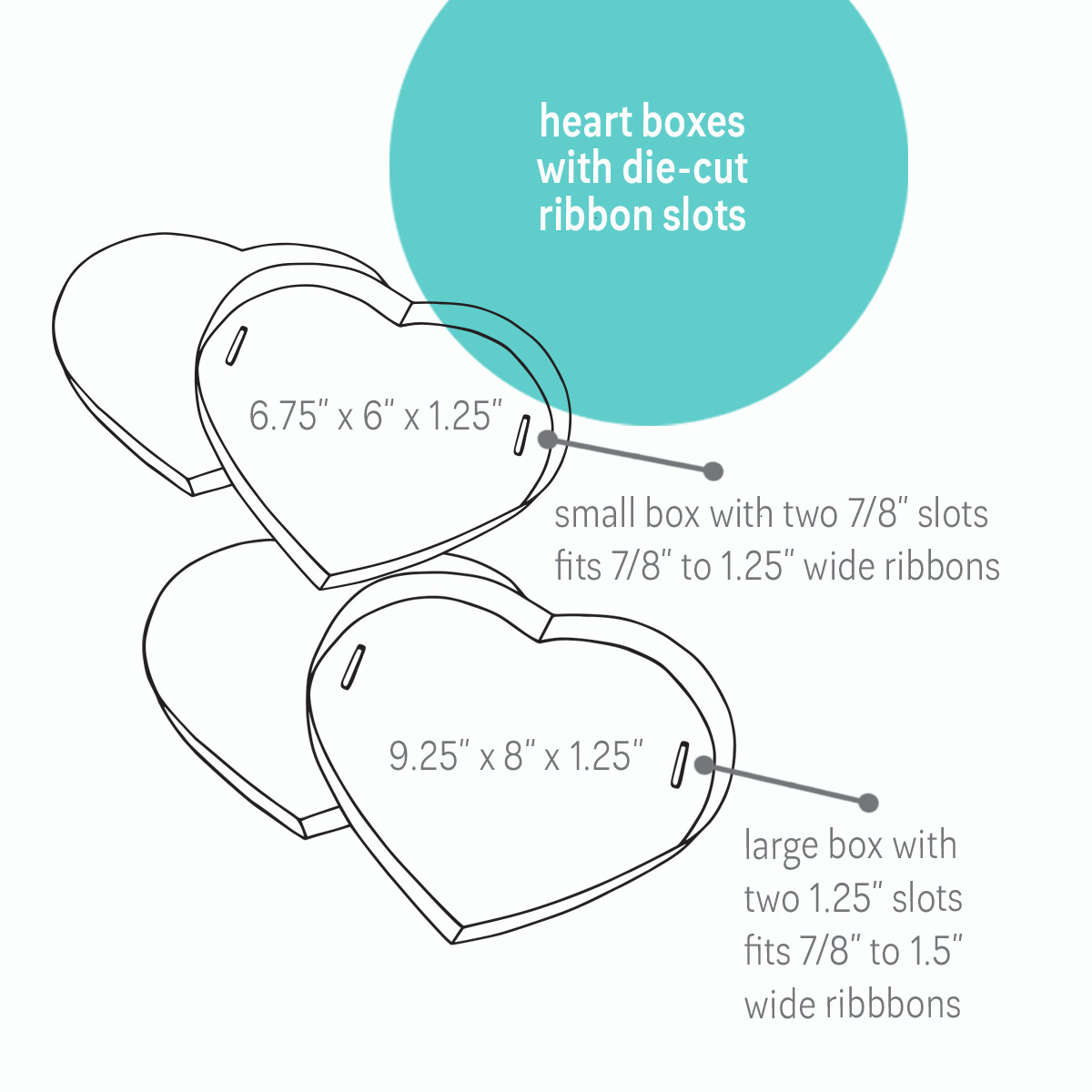 Image of Red Heart Boxes