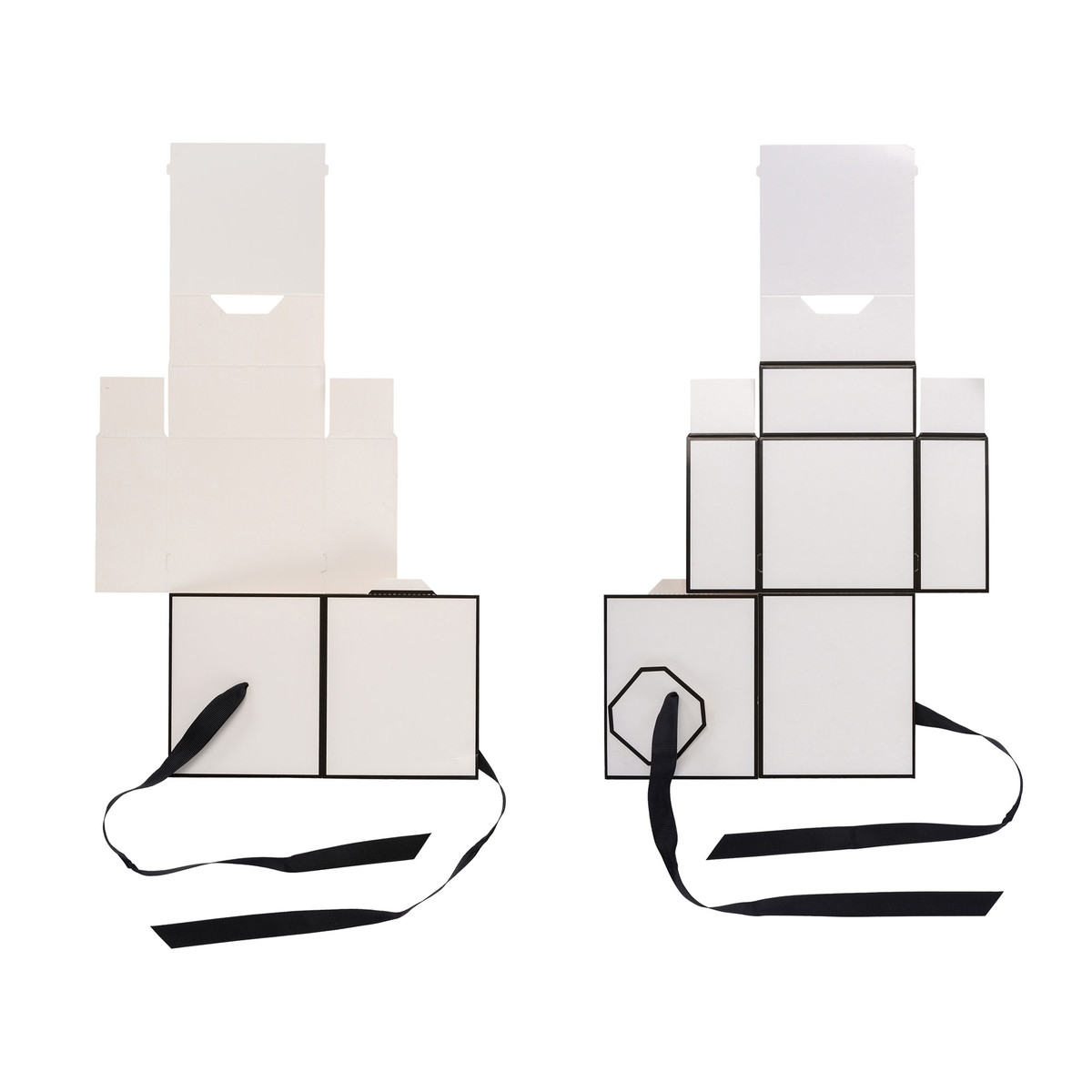 Image of White Flip Top Gift Boxes