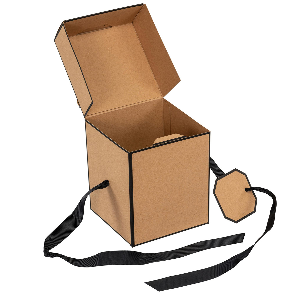 Image of Kraft Flip Top Gift Boxes