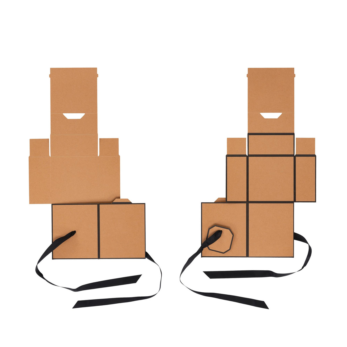 Image of Kraft Flip Top Gift Boxes