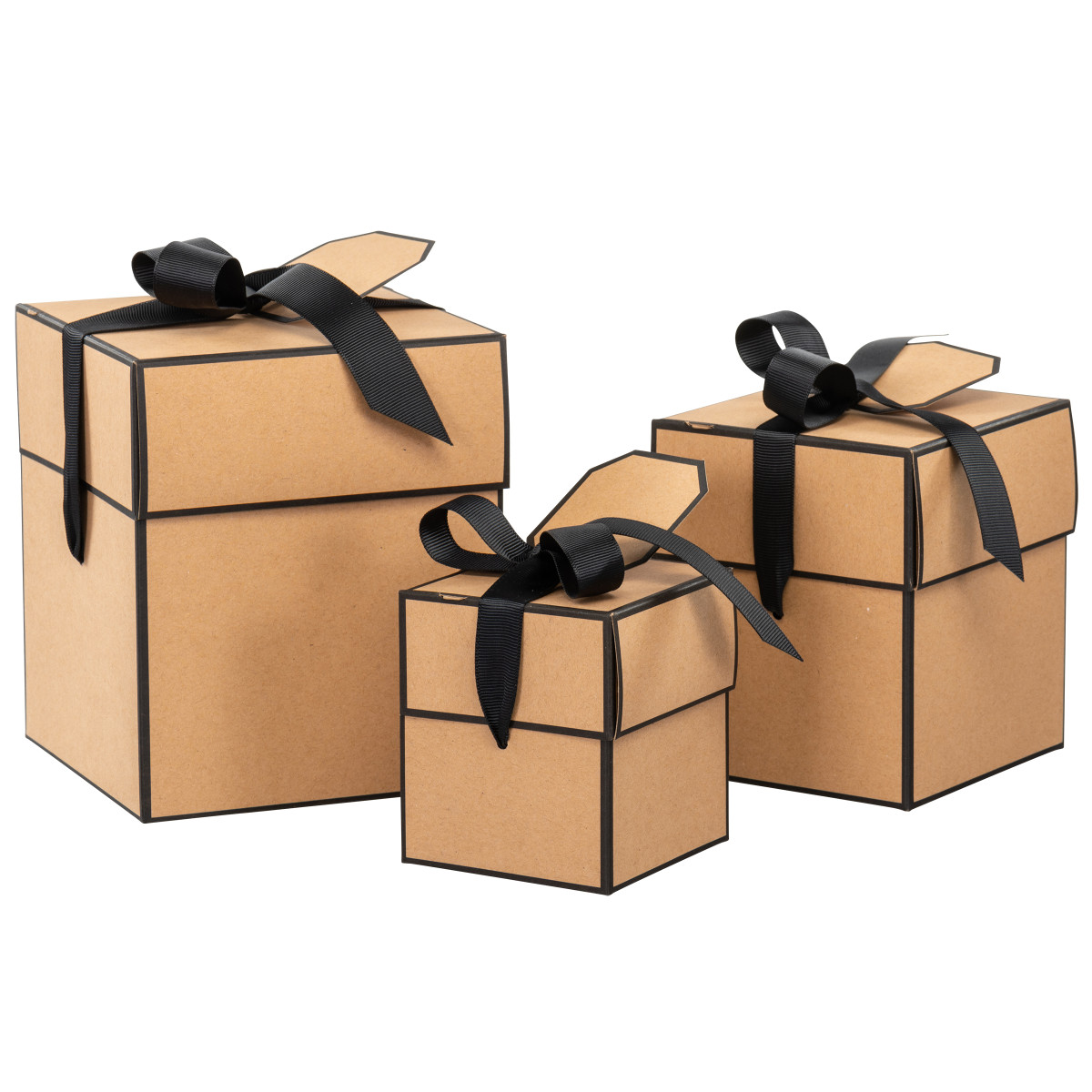 Image of Kraft Flip Top Gift Boxes