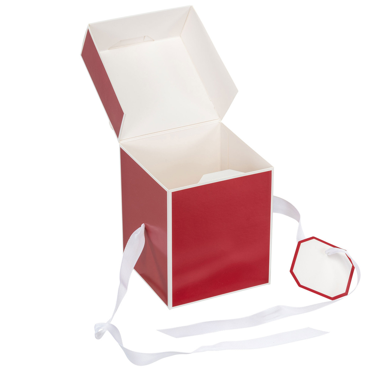 Image of Red Flip Top Gift Boxes