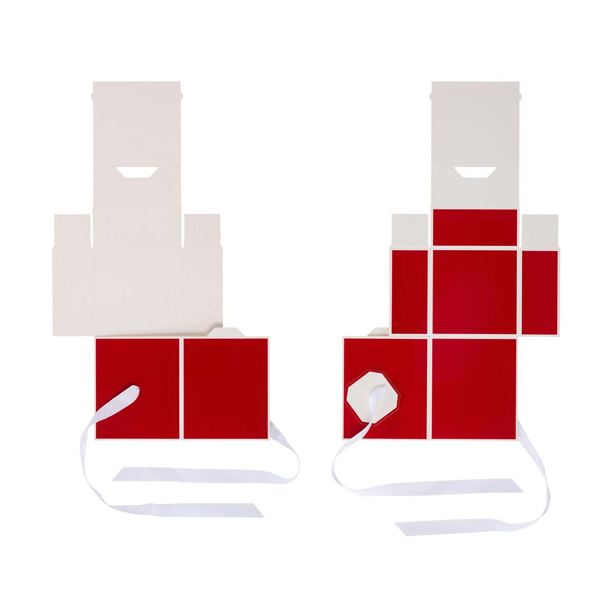 Image of Red Flip Top Gift Boxes