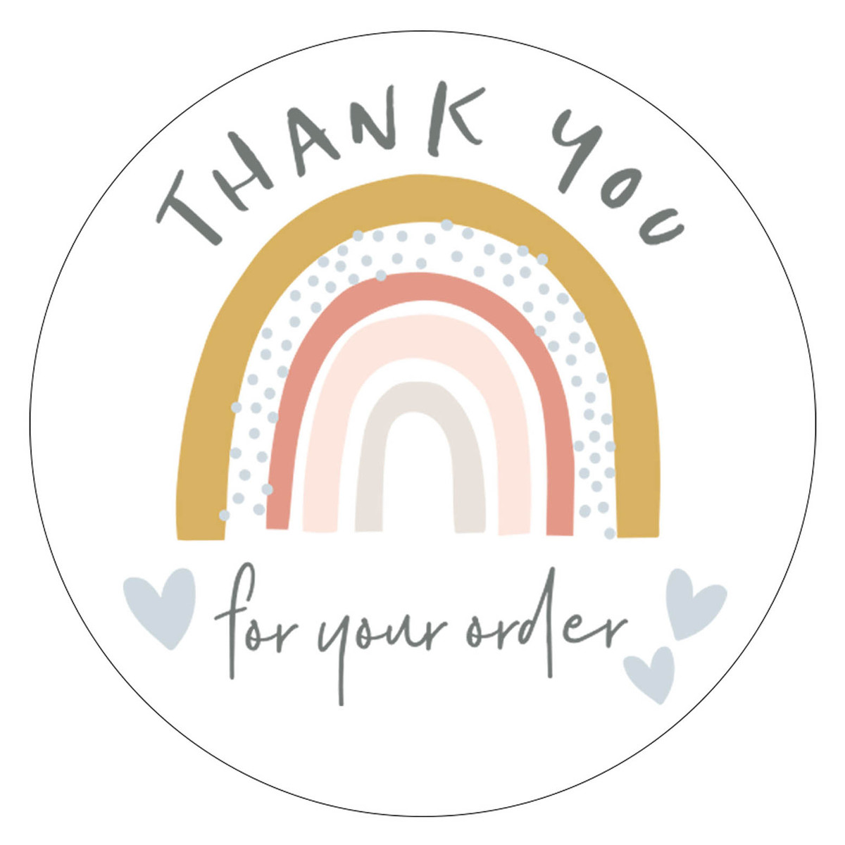 Thank You Rainbow - 1.9in.