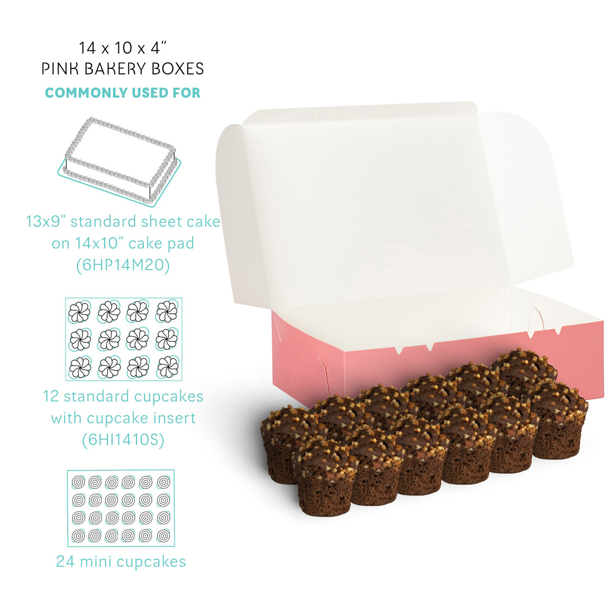 14 x 10 x 4in.