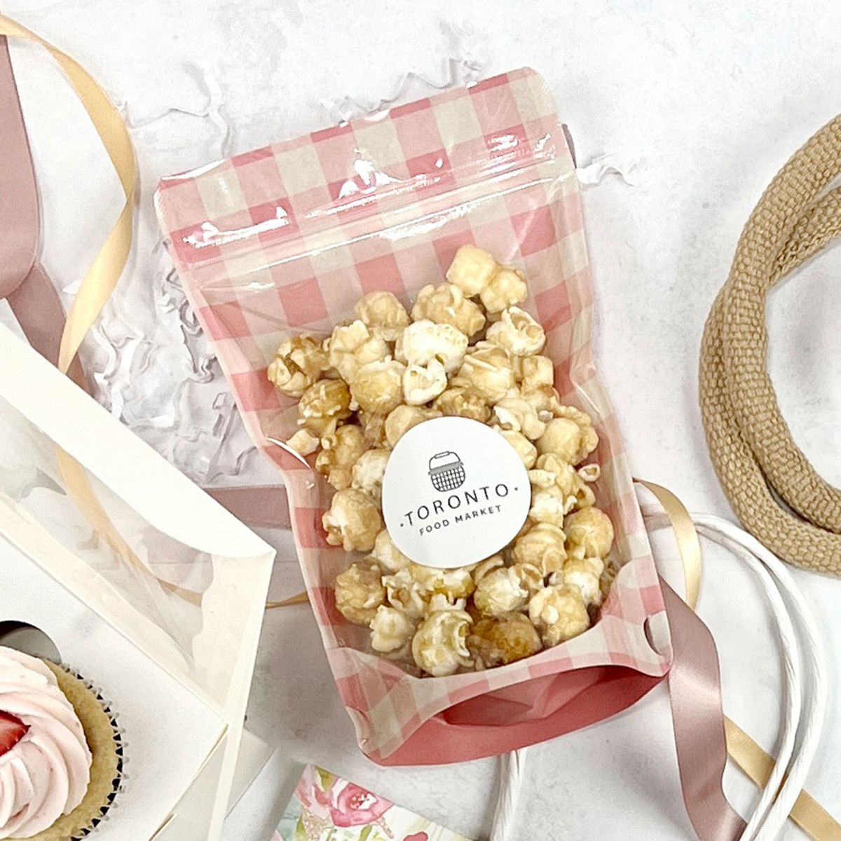 Image of Gingham Stand Up Pouches