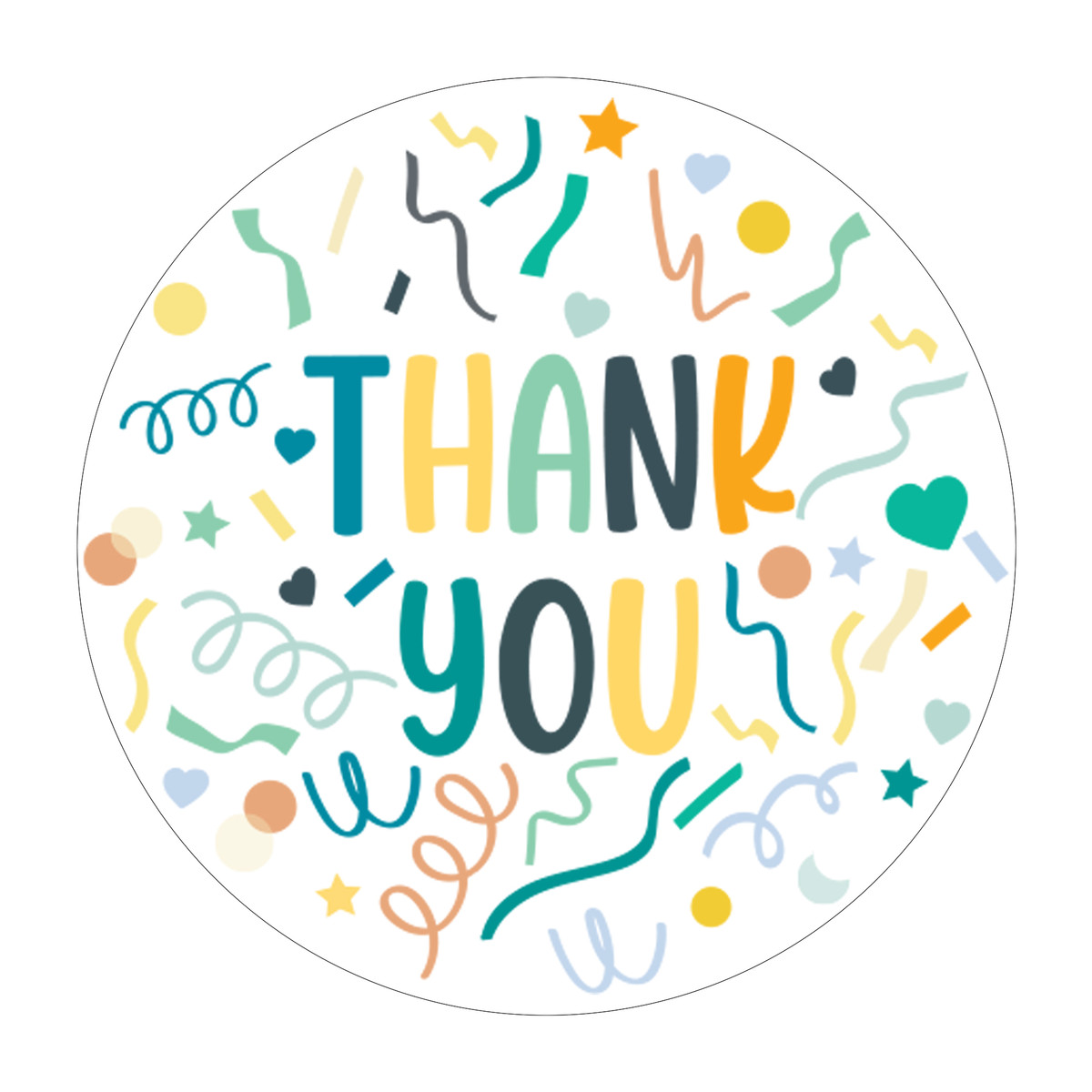 Blue Confetti - 1.5in - 120/pack