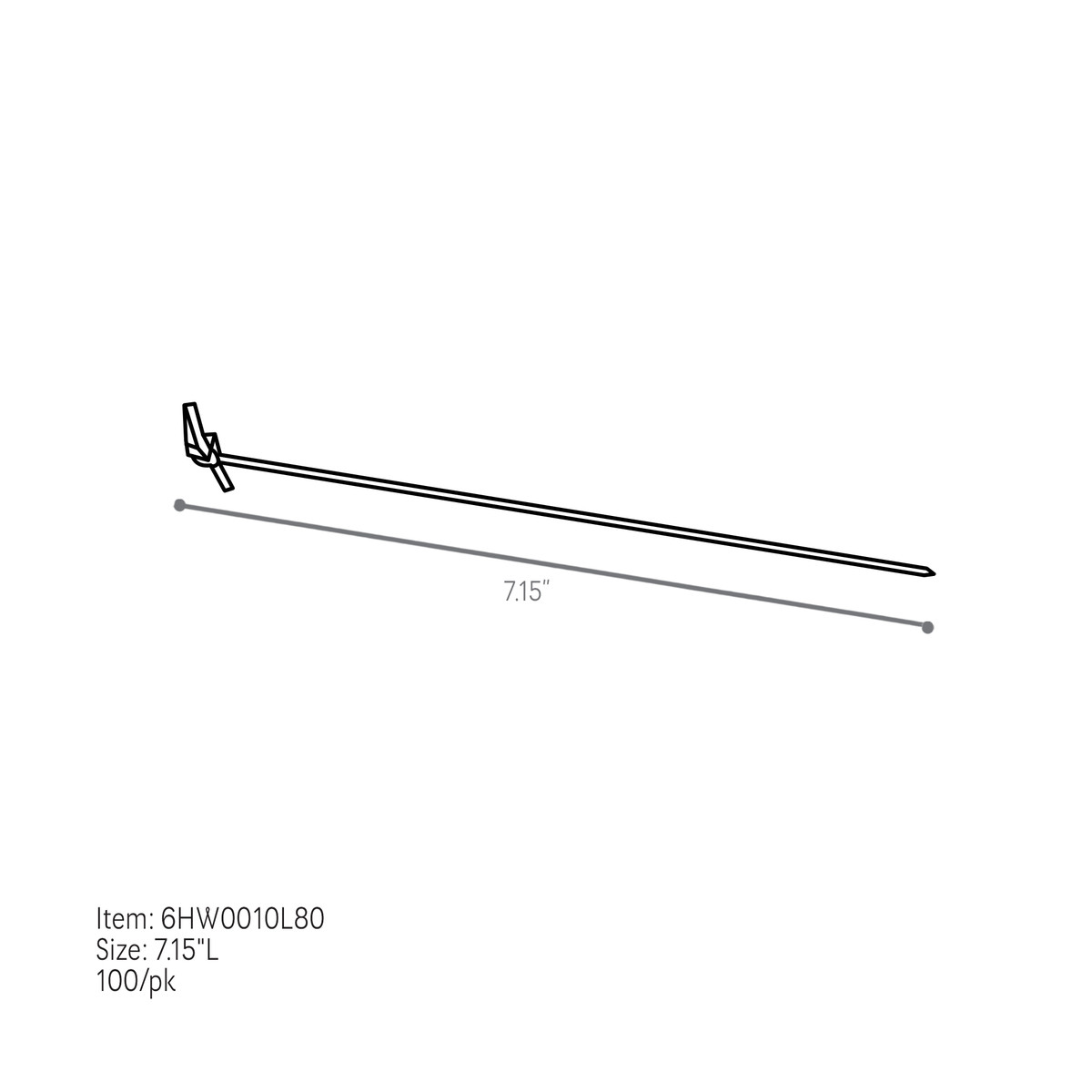 Bamboo Knot - 7in.