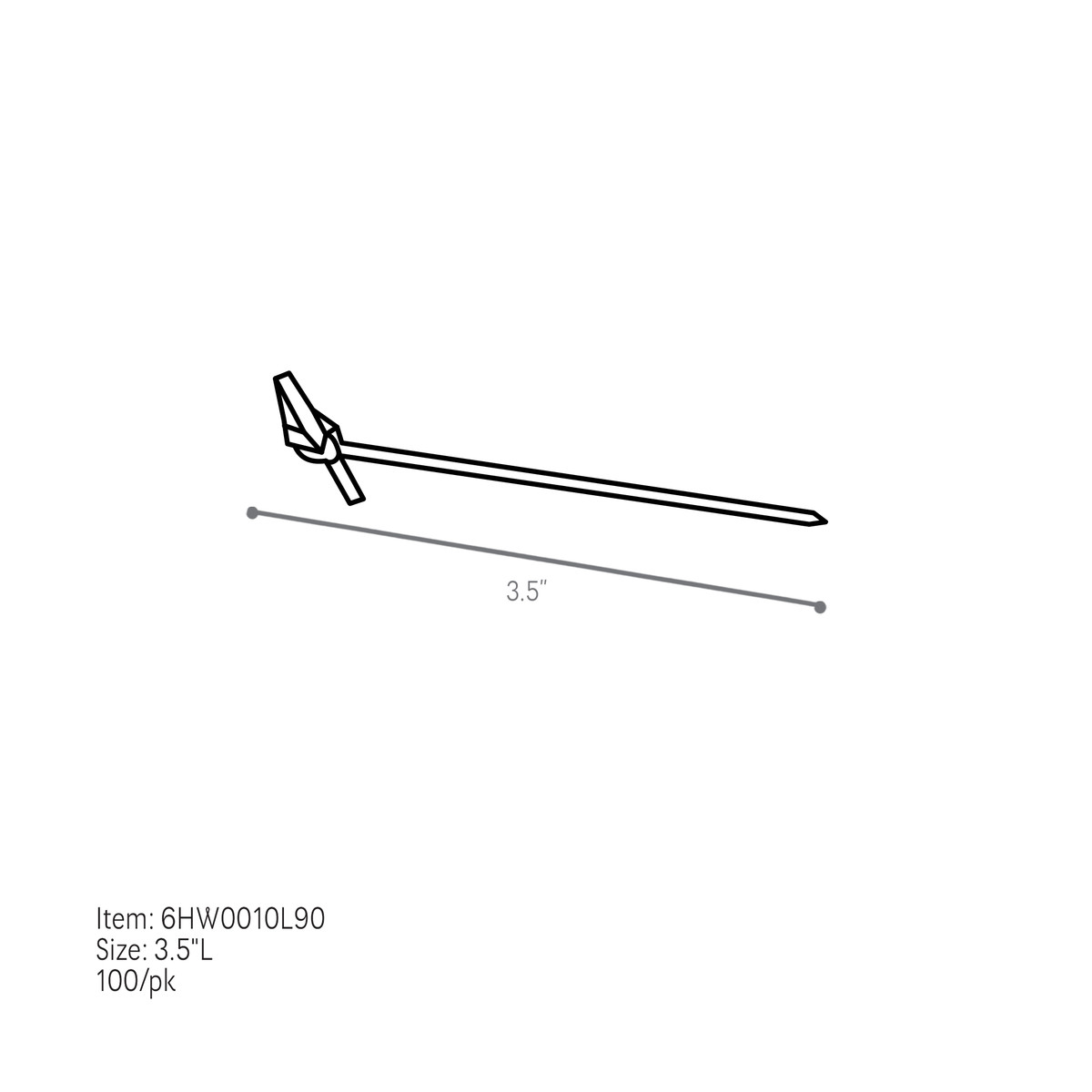 Bamboo Knot - 3.5in.