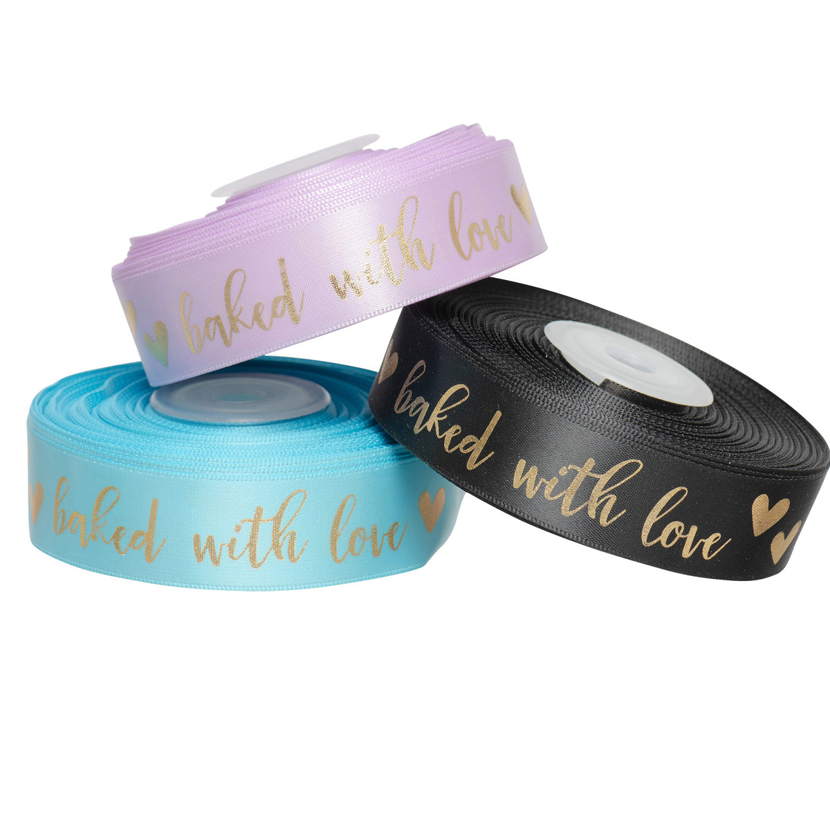 Image of Baked with Love Ribbon Image of Baked with Love Ribbon