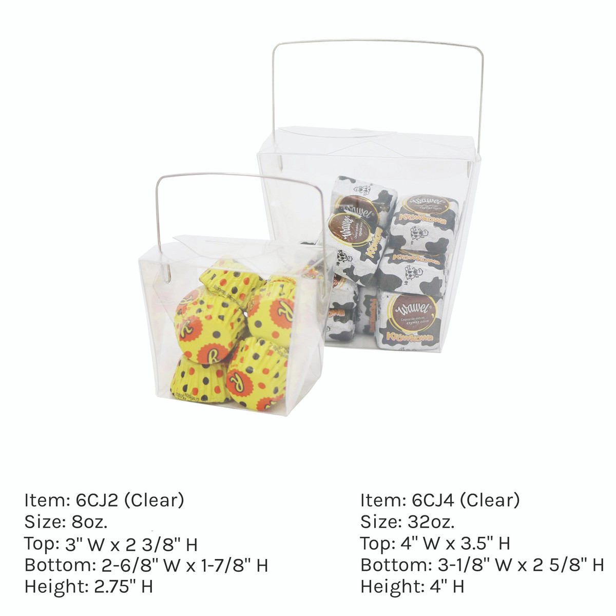 Image of Clear Takeout Boxes
