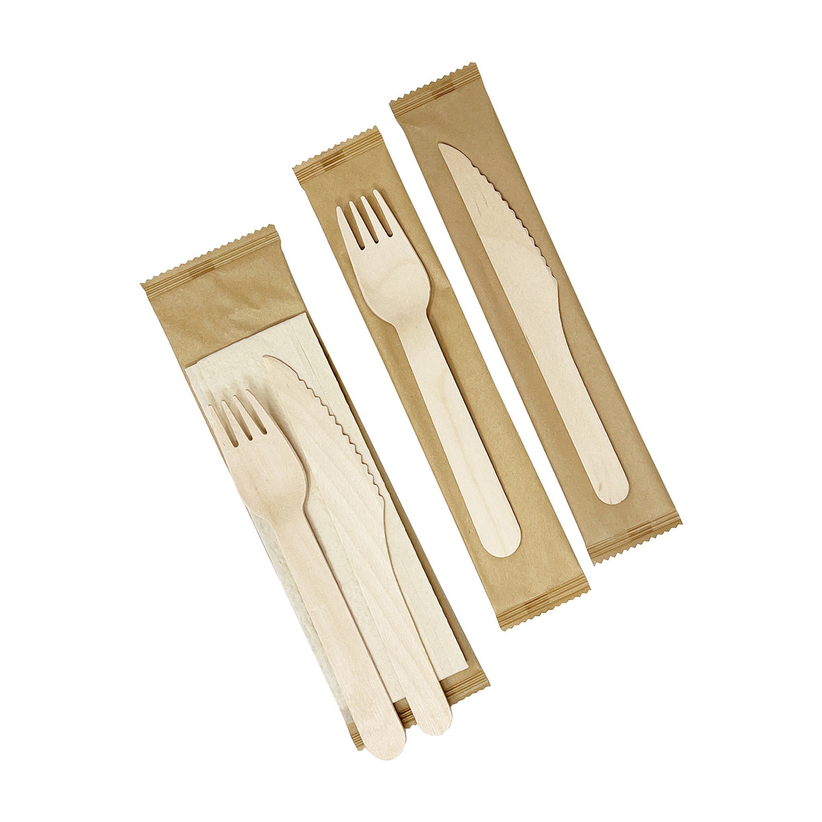 Image of Wrapped Wood Cutlery Image of Wrapped Wood Cutlery