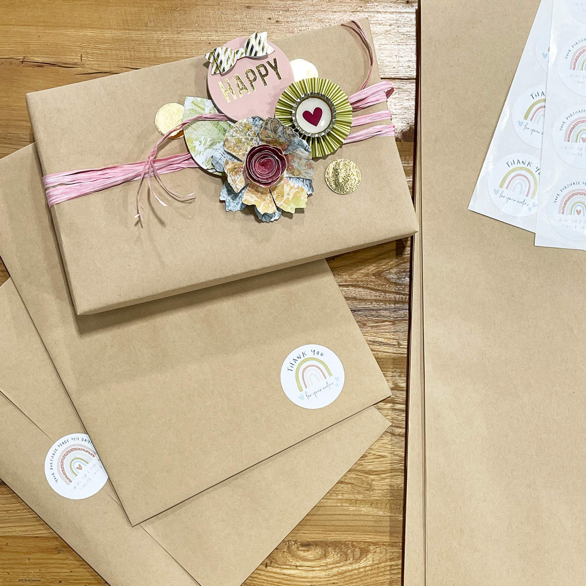 Image of Kraft Paper Sheets