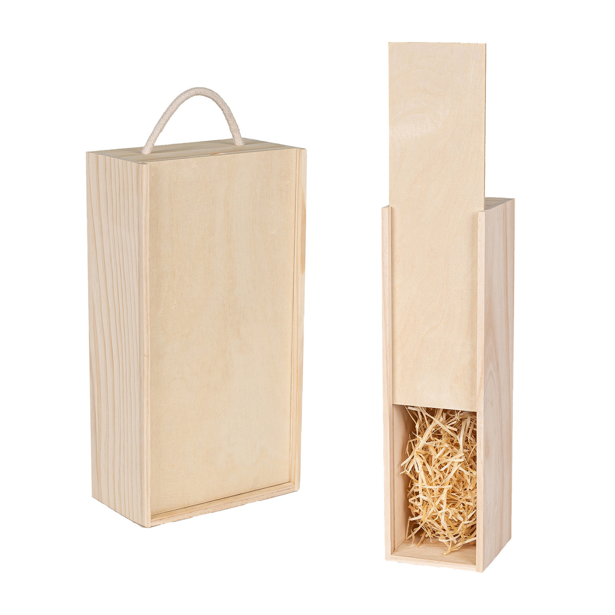 Image of Wood Wine Boxes