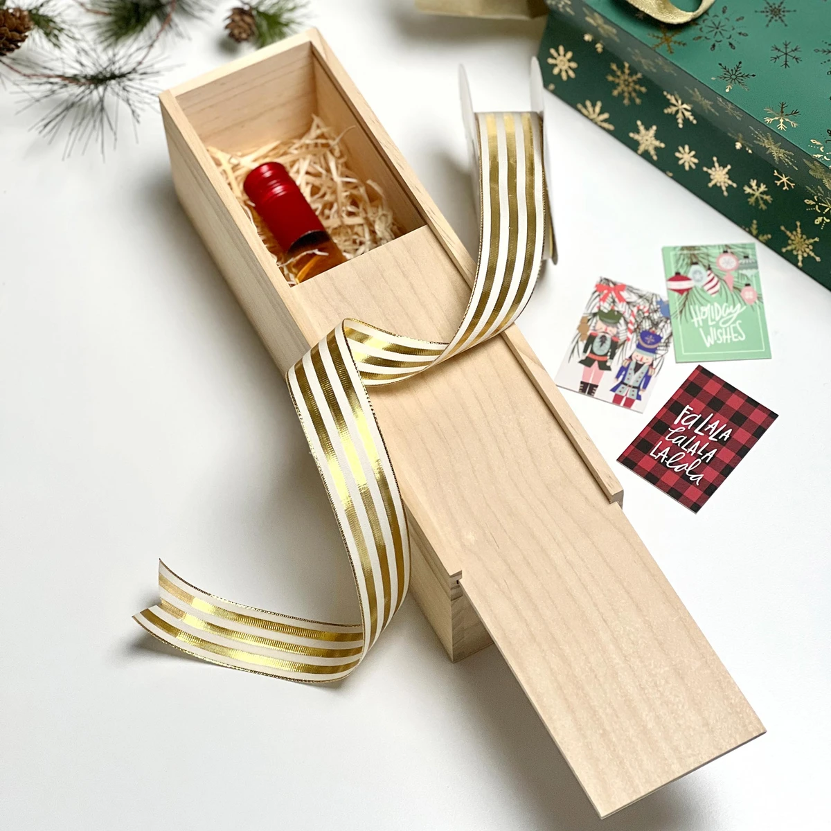 Image of Wood Wine Boxes