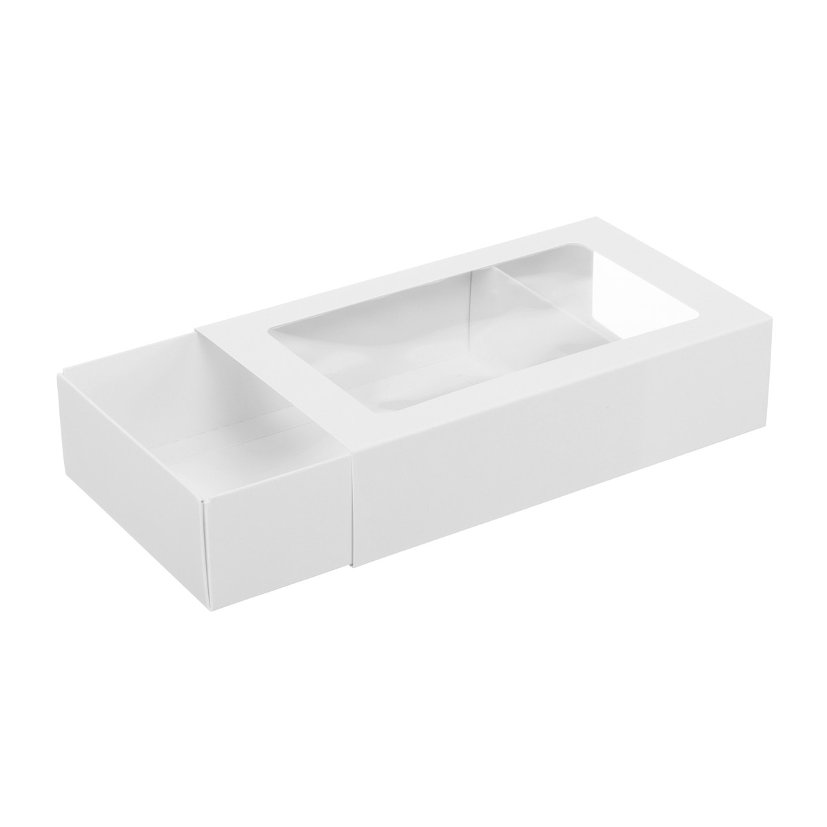 8.25 x 5 x 2in - Fits 12 macarons