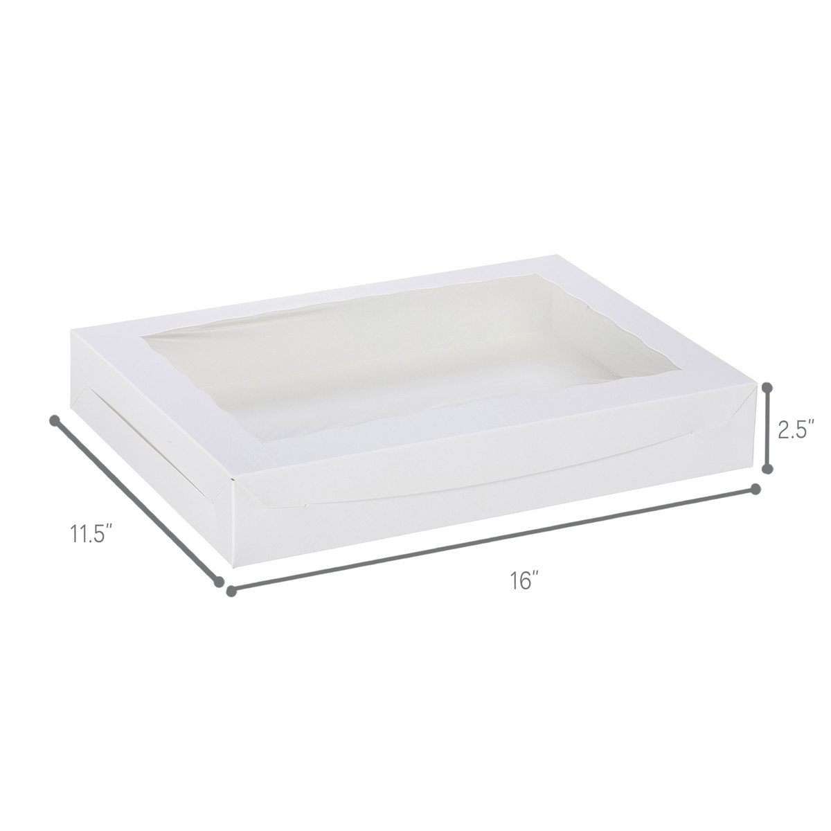 16 x 11.5 x 2.5in. - 1pc