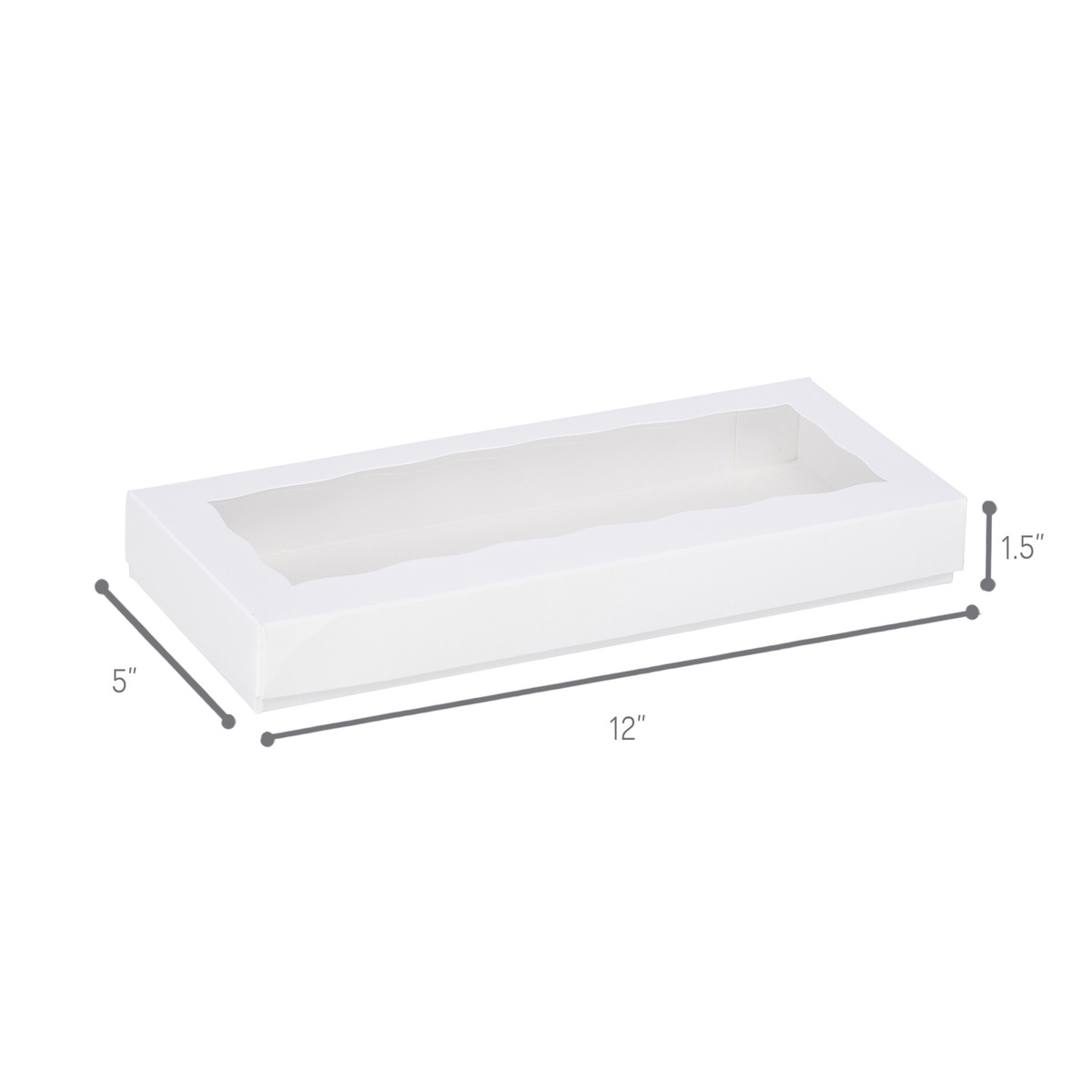 12 x 5 x 1.5in.