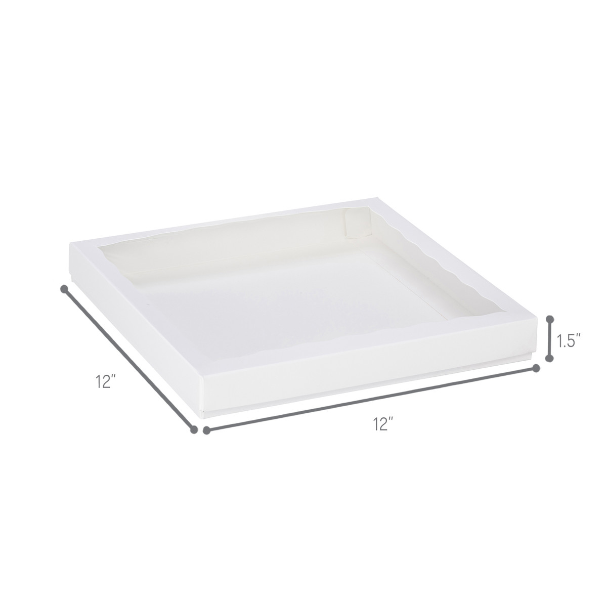 12 x 12 x 1.5in.
