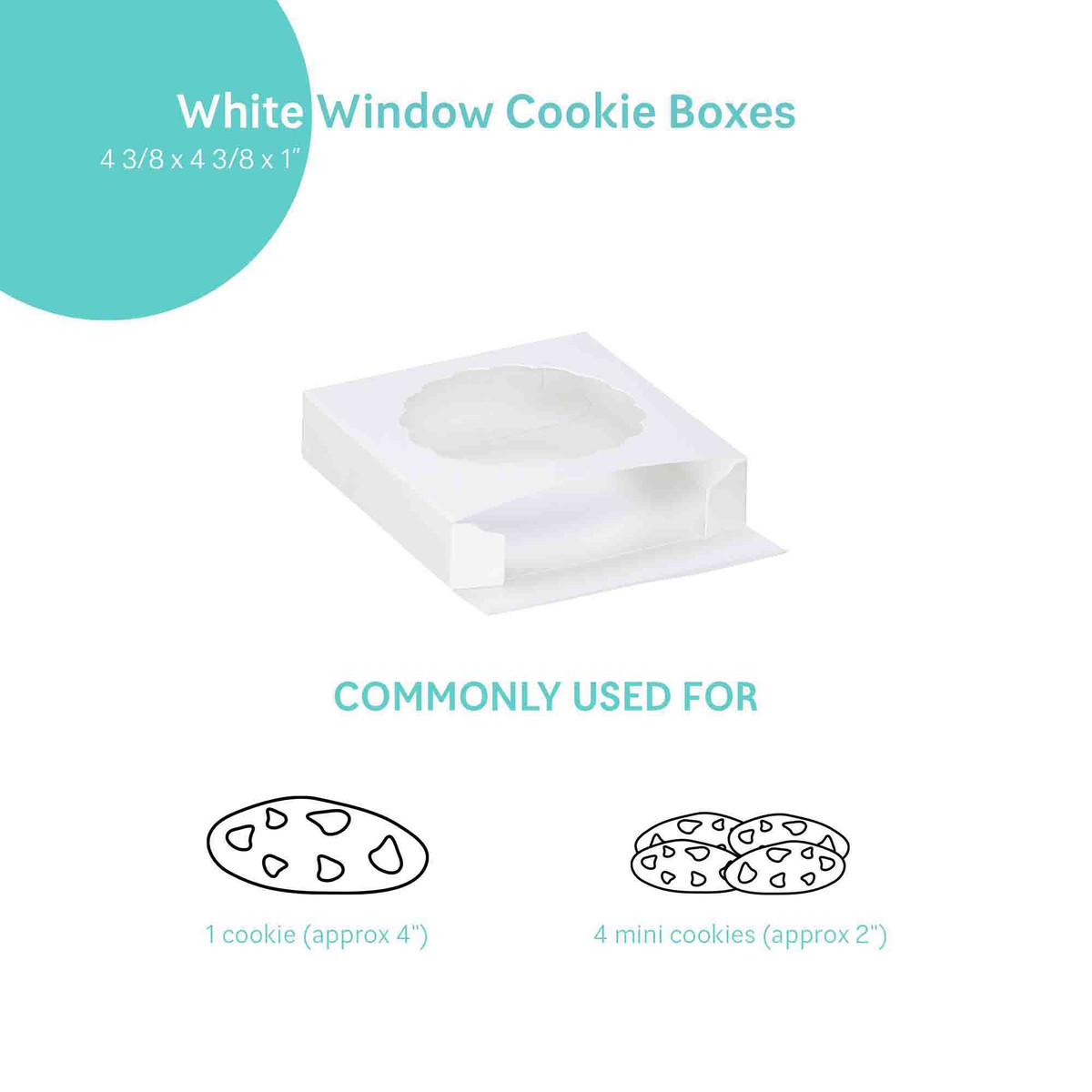 4-3/8 x 4-3/8 x 1in. - 1pc