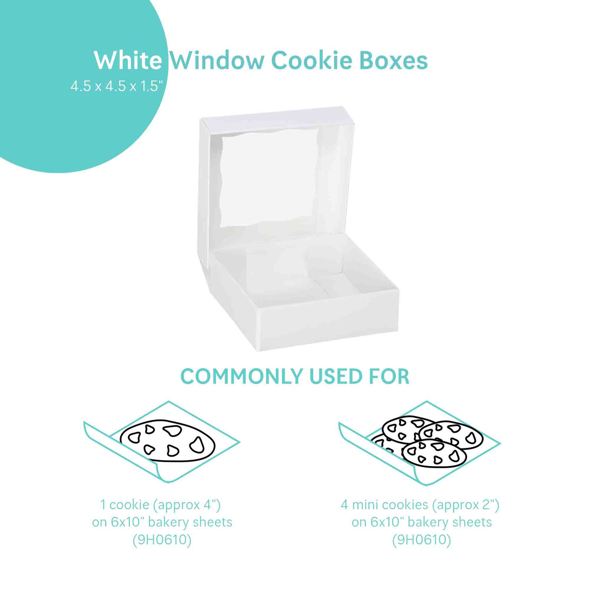 4.5 x 4.5 x 1.5in. - 1pc