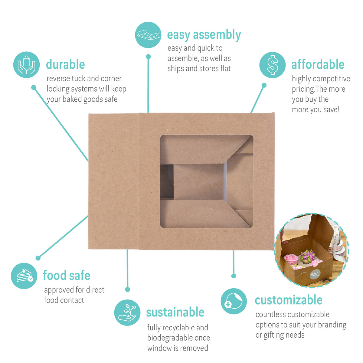 6.25 x 6.25 x 2.375in.