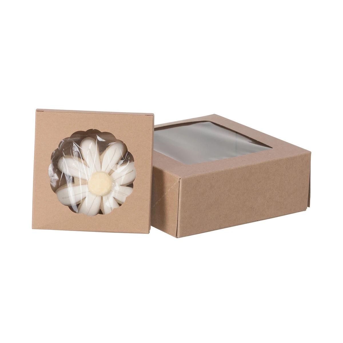 Image of Kraft Window Cookie Boxes