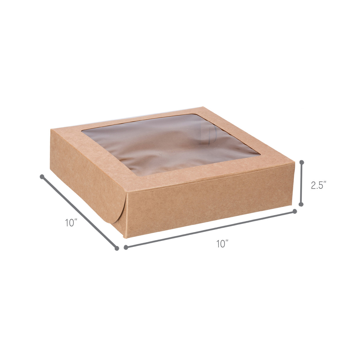 10 x 10 x 2.5in.