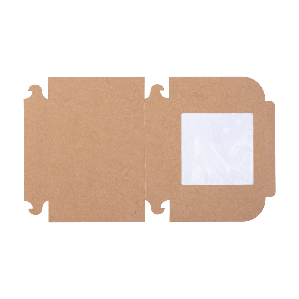 Image of Kraft Window Pie Boxes