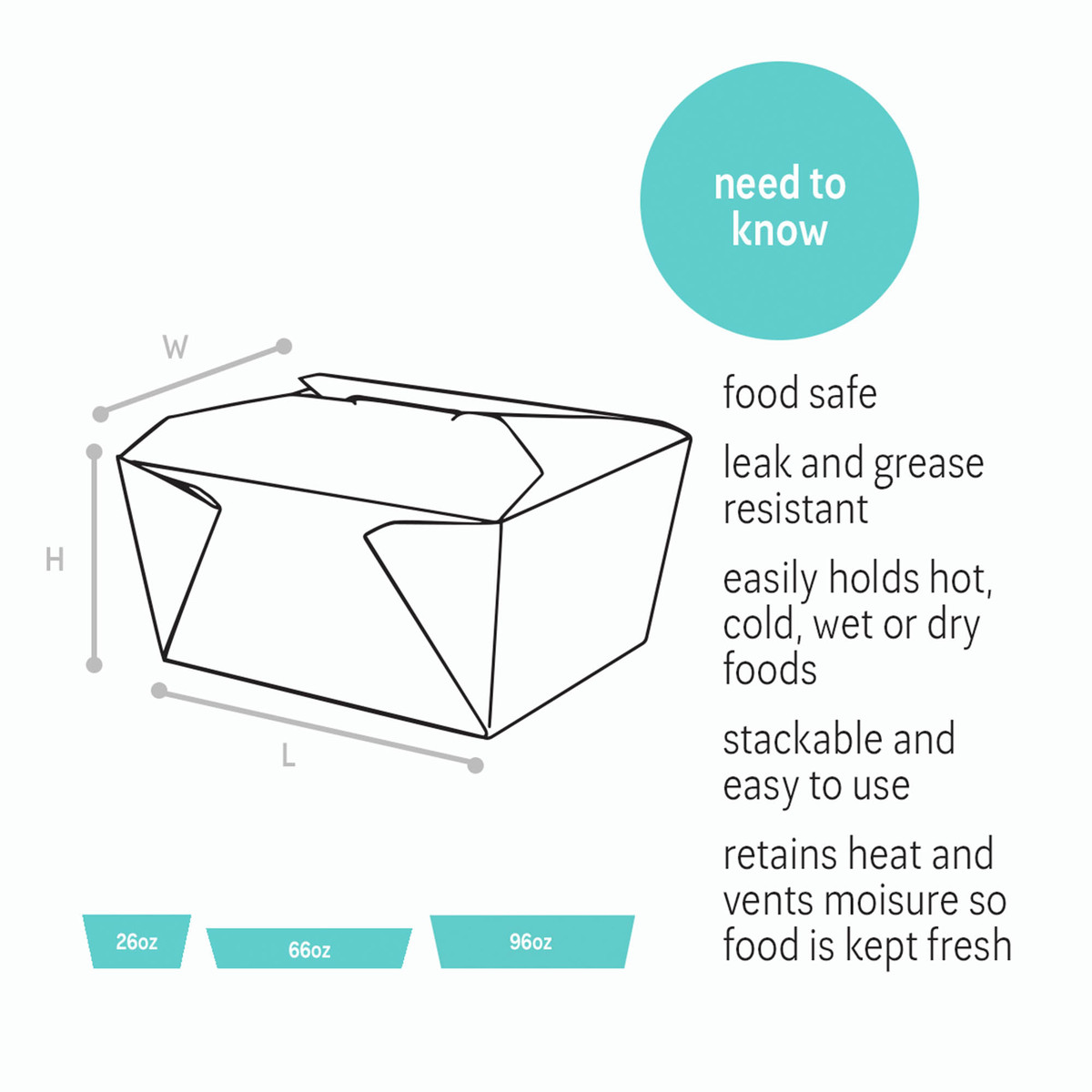 Image of Kraft To-Go Boxes