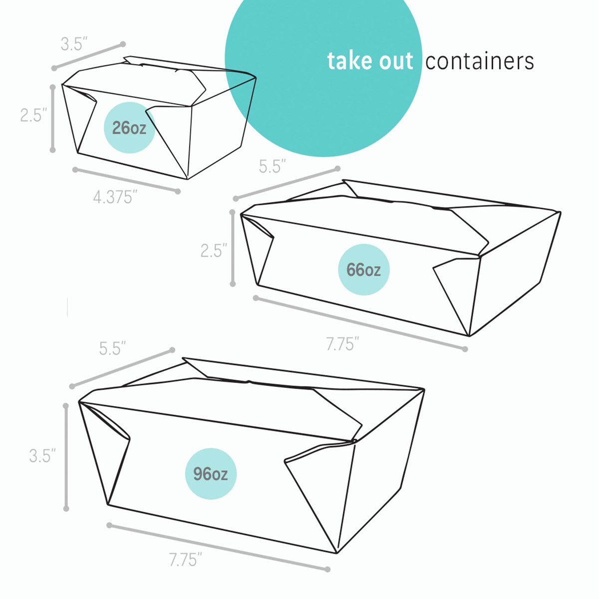 Image of Kraft To-Go Boxes