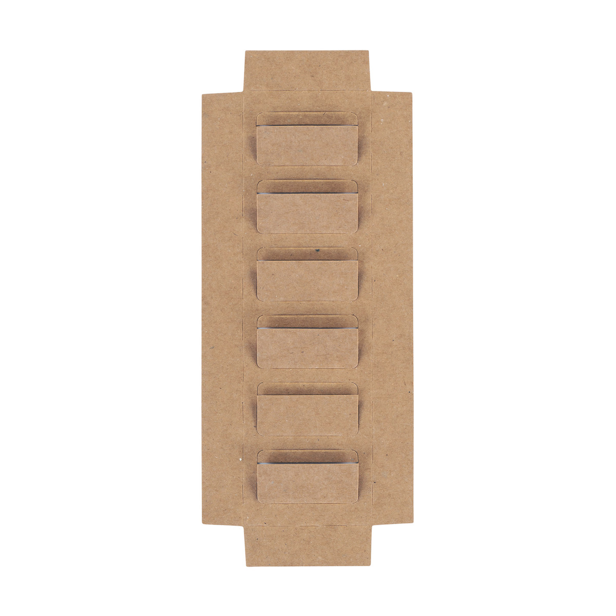 6pc Macaron Inserts - 8 x 2.5 x 0.75in.