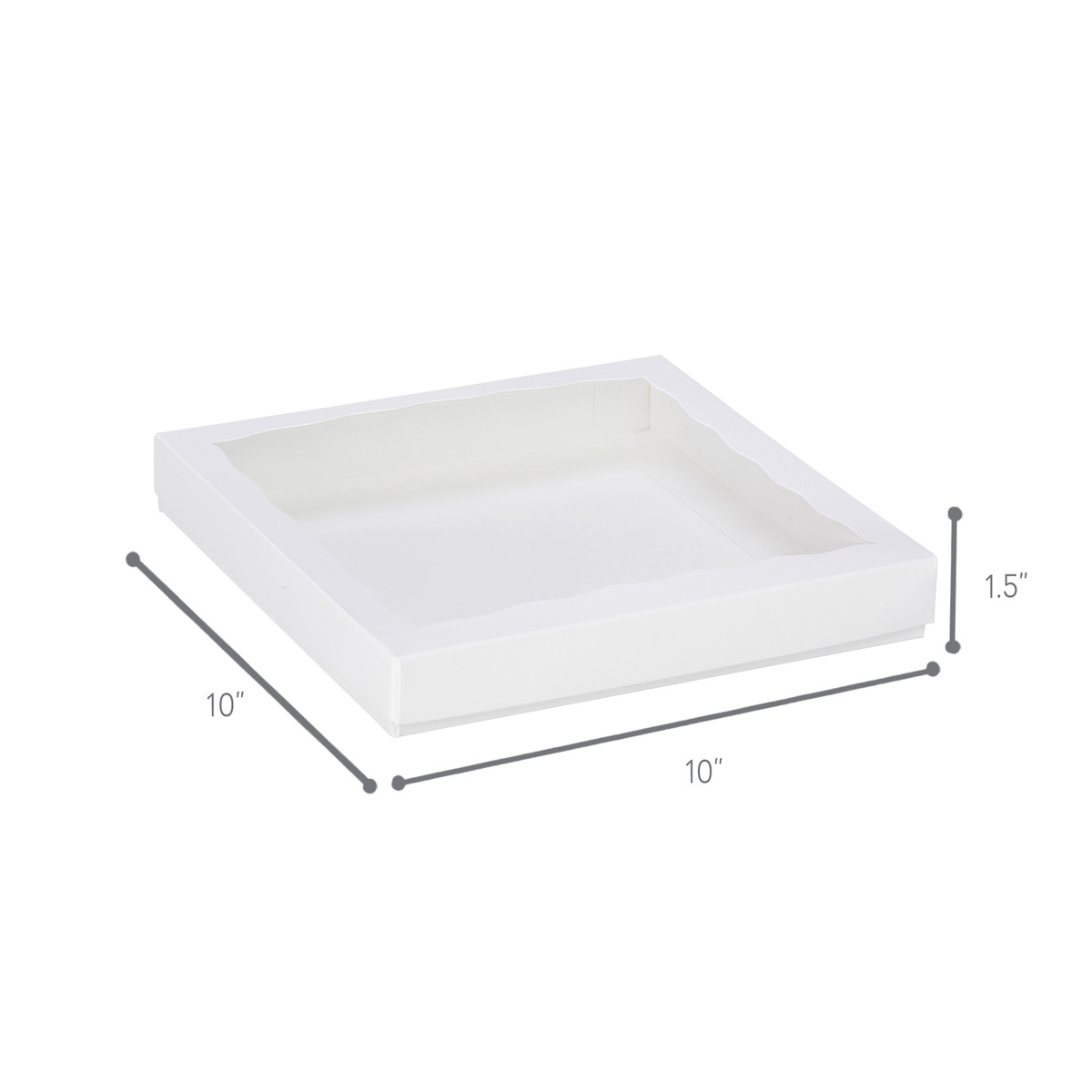 10 x 10 x 1.5in.