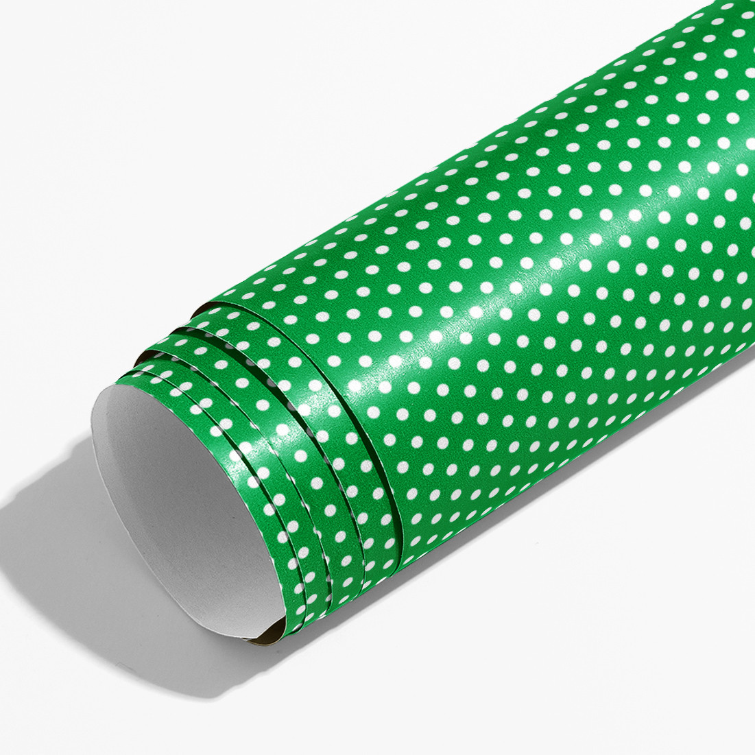 Green Swiss Dot
