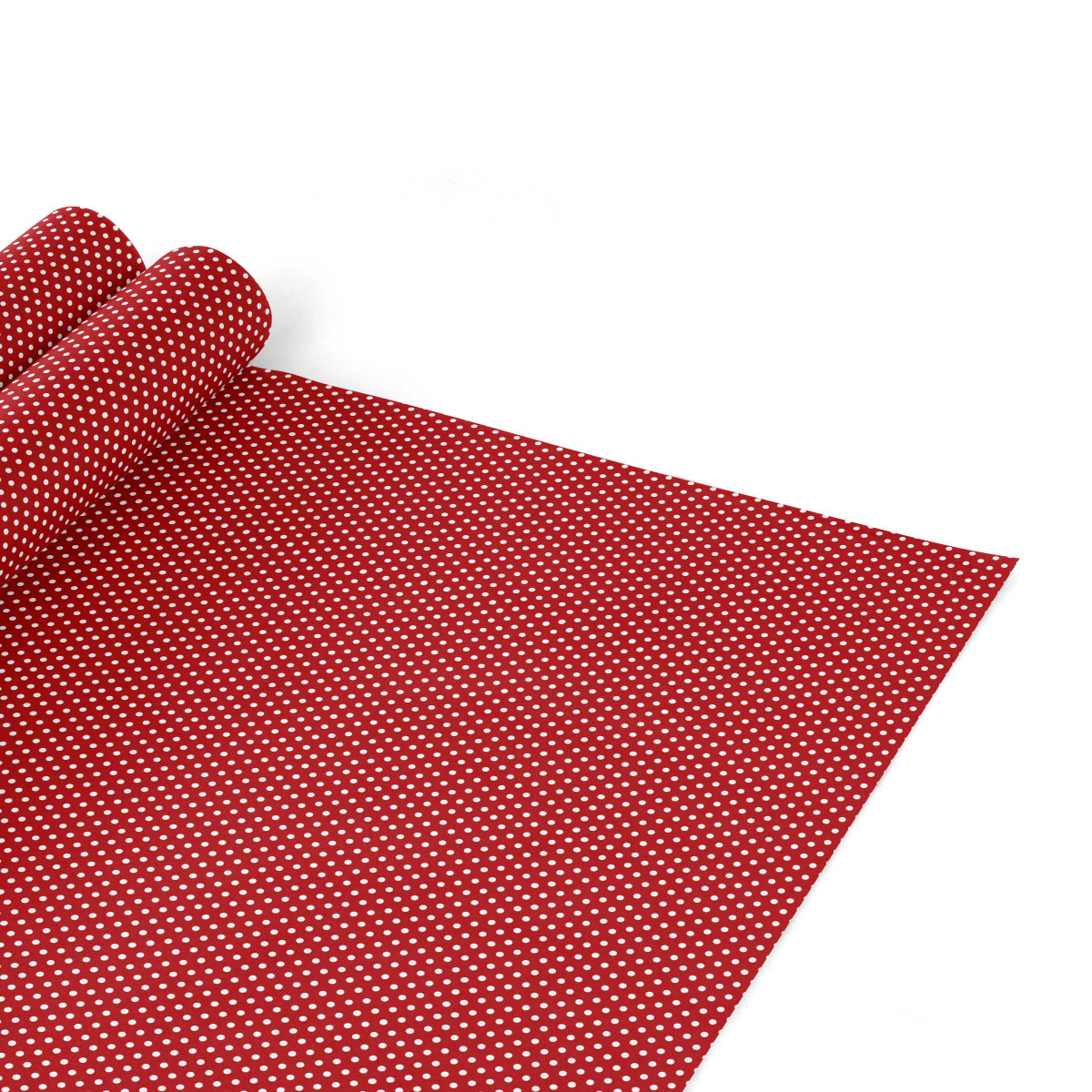 Red Swiss Dot