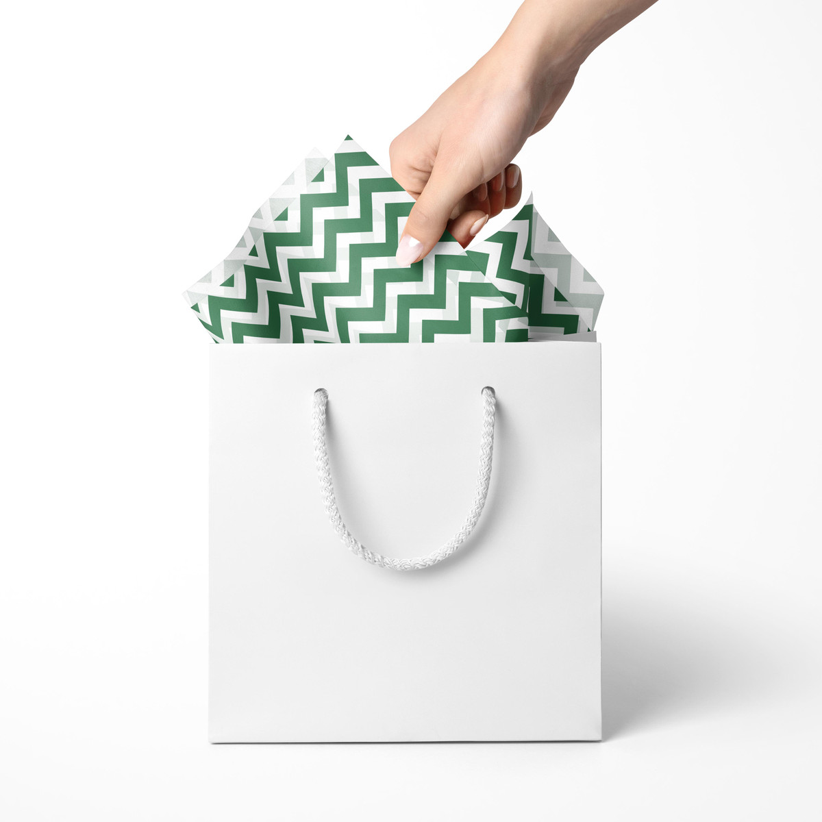 Green Zig Zag
