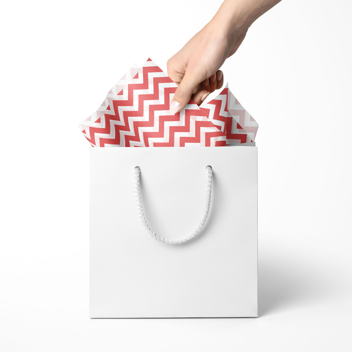 Red Zig Zag