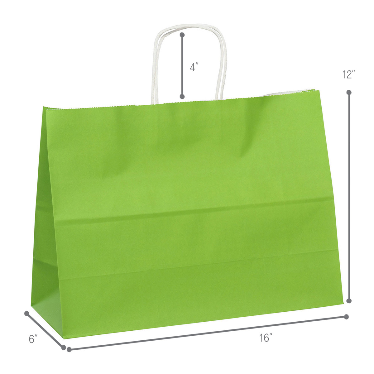Green - 16 x 6 x 12in.